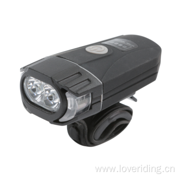 USB LED Aluminum Bicycle Front Headlight